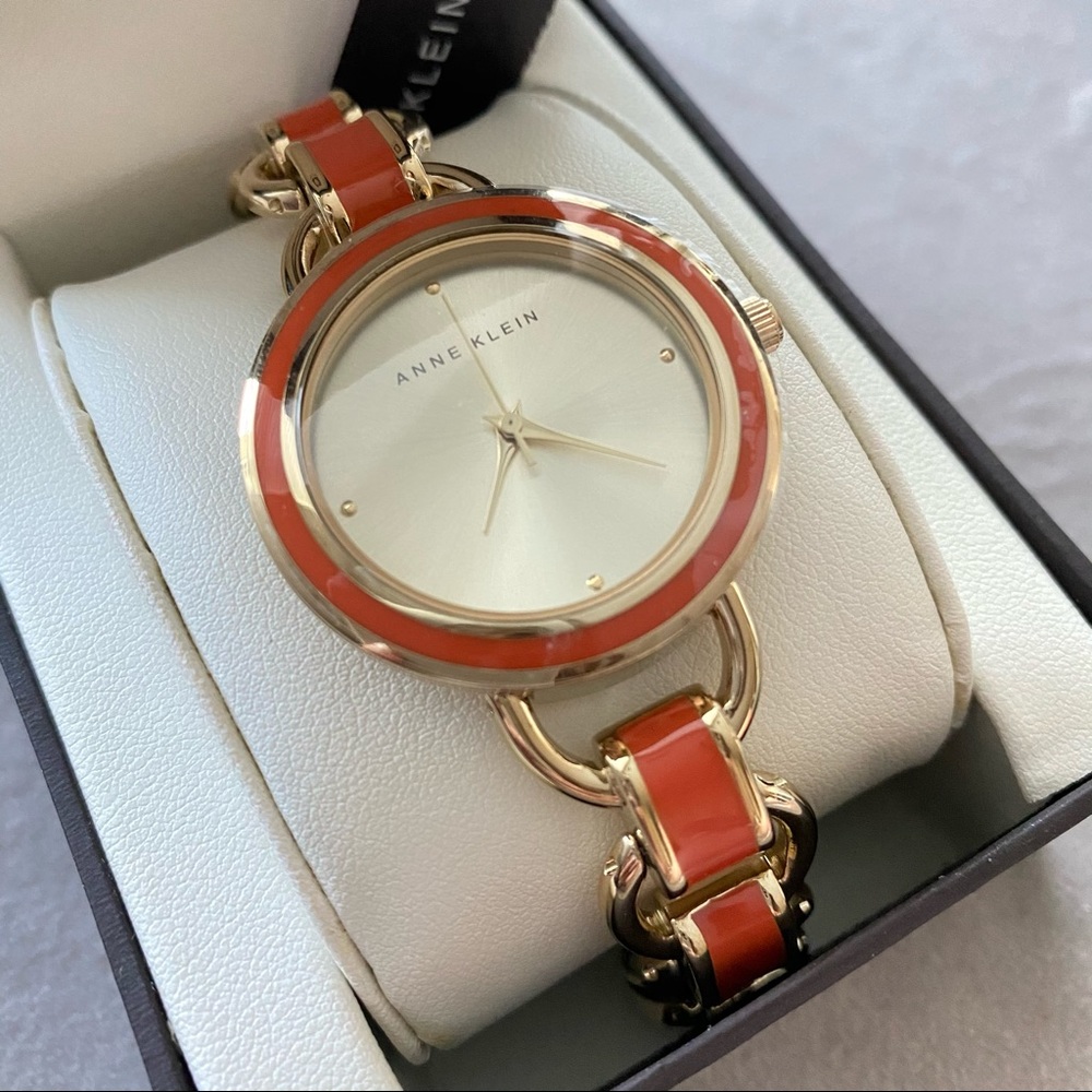 Anne Klein Watch | Rusty Orange